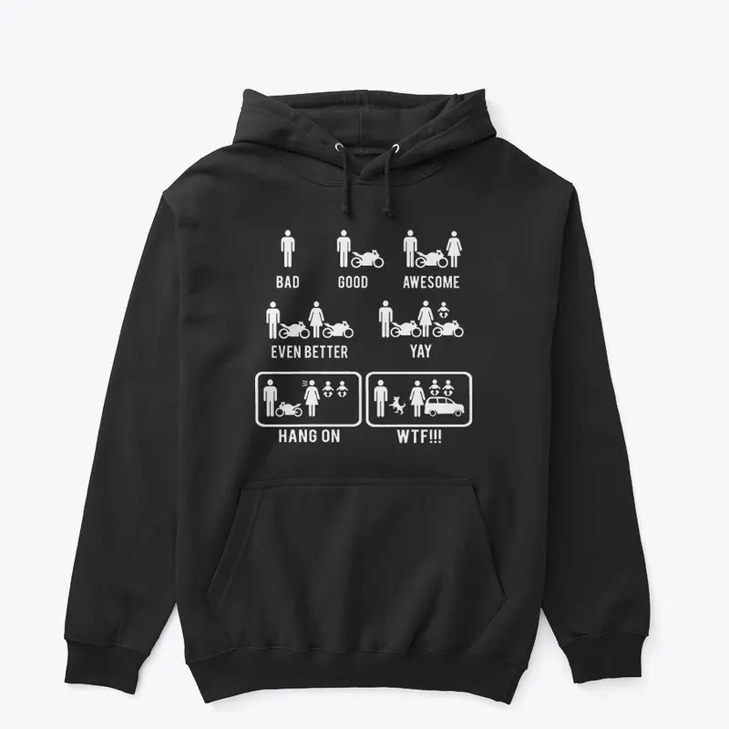 Funny bikelife hoodies